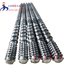 corrugated pipe extruder screw and barrel
